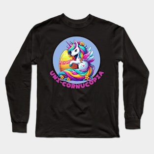 Unicorn Easter festival Long Sleeve T-Shirt